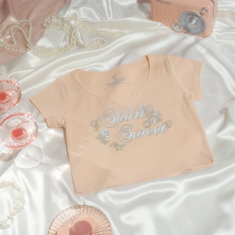 Women's Blouse for HolidayShort n' Sweet Baby Tee