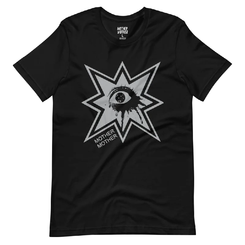 Women's Blouse with Keyhole CollarBlack Eye Tee