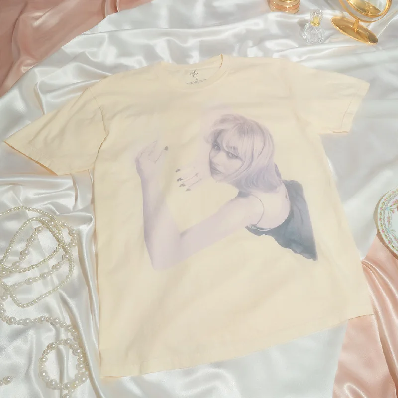 Women's Blouse with Narrow Collaremails image tee