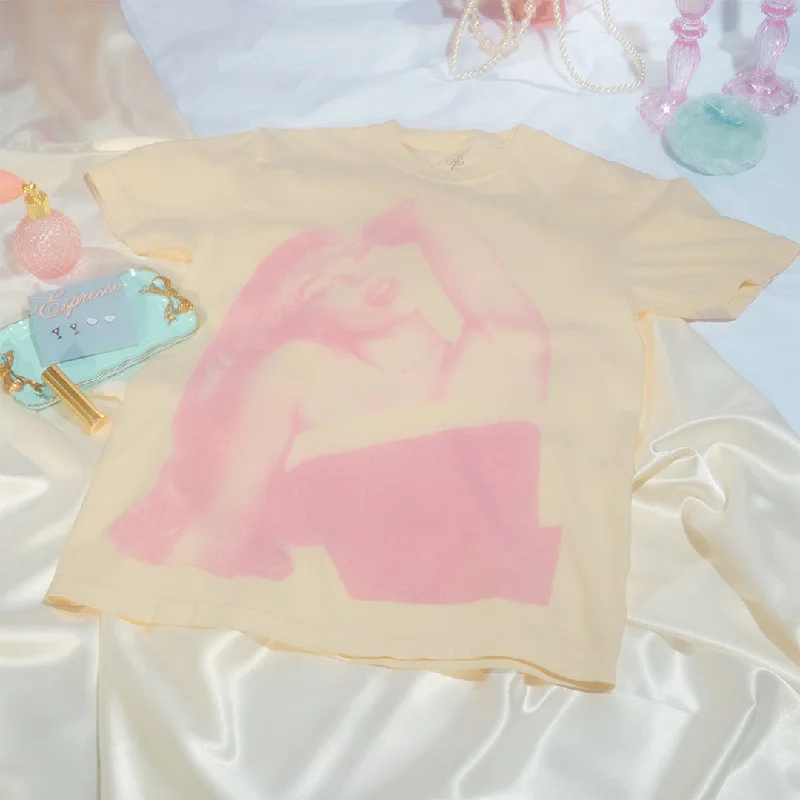 Women's Blouse with Shirringespresso photo tee