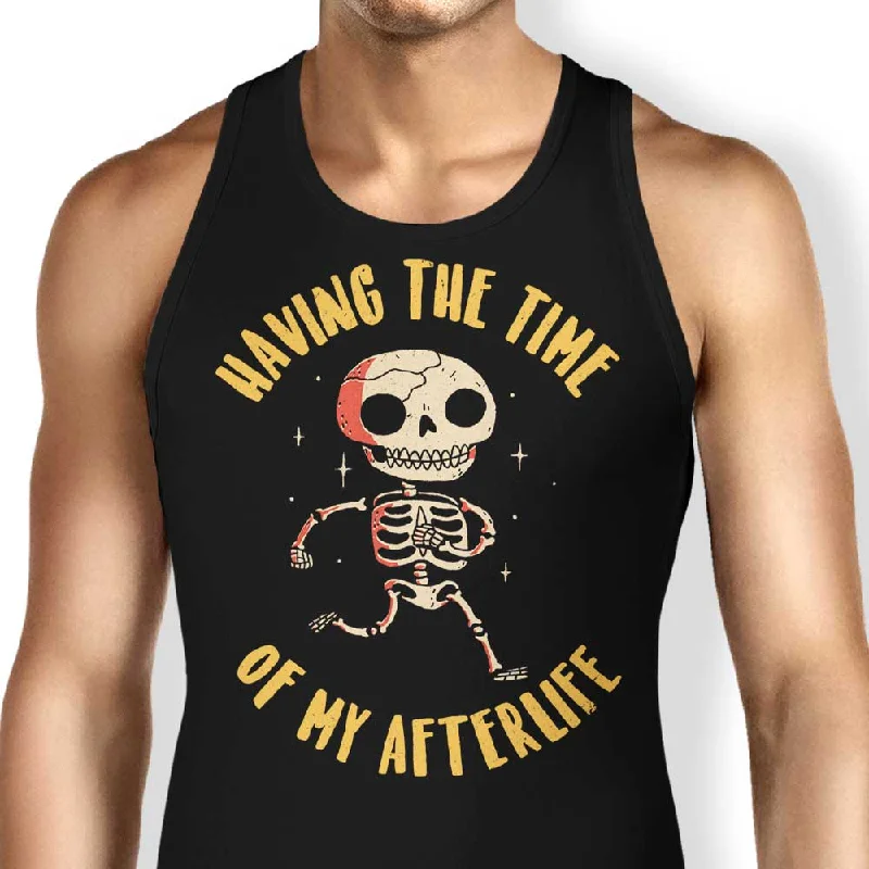 Women's Blouse with Notched CollarThe Time of My Afterlife - Tank Top