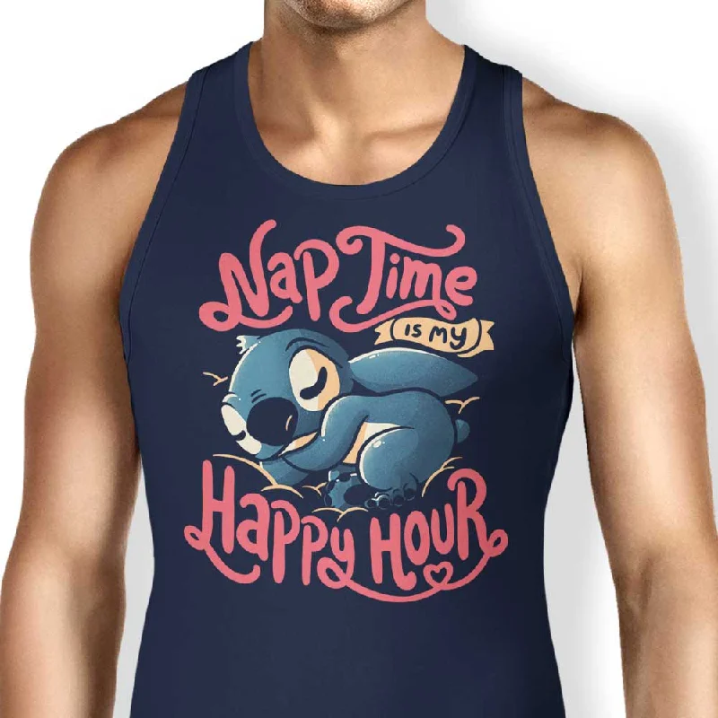 Women's Blouse with Boat NeckMy Happy Hour - Tank Top