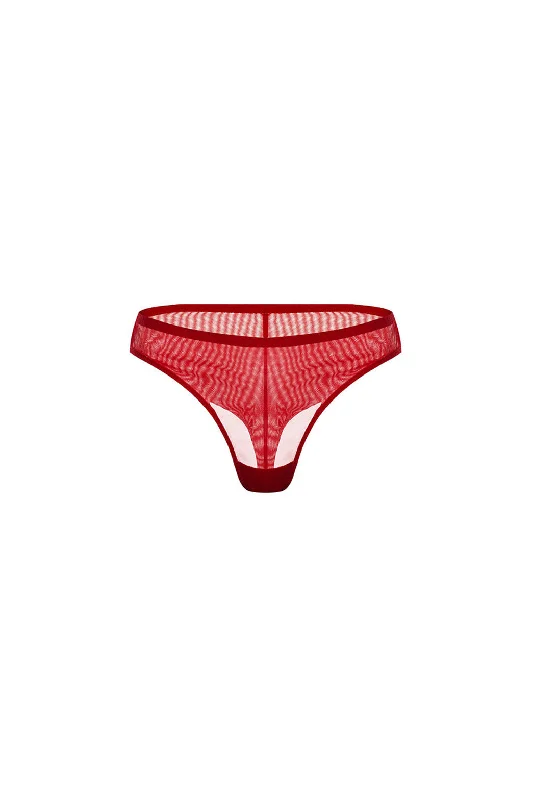 eco-friendly underwear made from organic cotton and bamboo fiber for sensitive skin and a sustainable choiceUnnamed 14 Red Thong