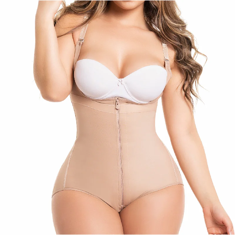 open-bust bodysuit for dressesSalome 0417 Fajas Colombianas Levanta Cola y Uso Diario para Mujer