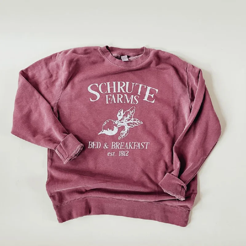 Women's Hooded Sweatshirts with PocketsThe Office - Schrute Farms