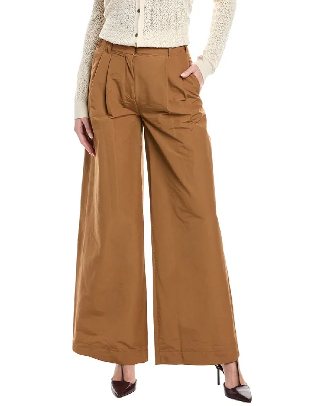 Women's Skinny JeansSIMKHAI Leroy Pleated Wide Leg Pant