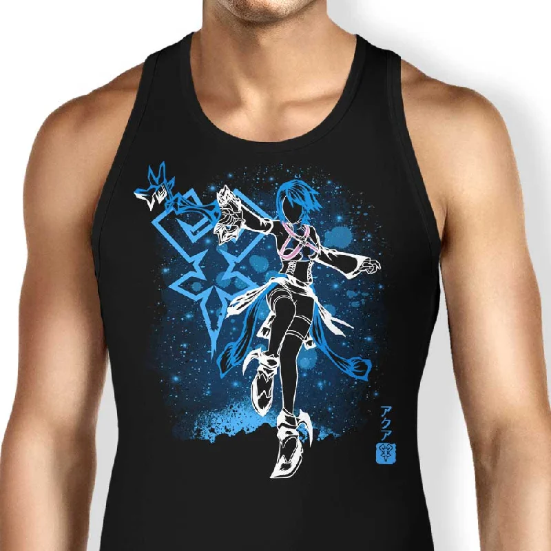 Women's Blouse with Wide CollarThe Keyblade Master - Tank Top