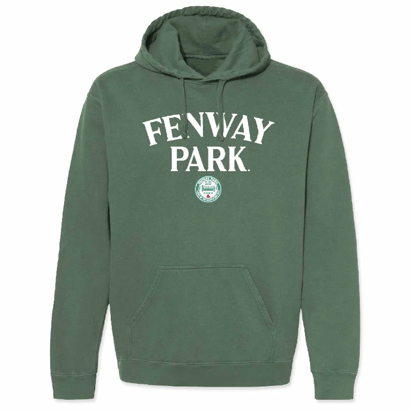 Women's Hooded Sweatshirts with Fitted WaistLadies Fenway Coin Logo Hood - Willow