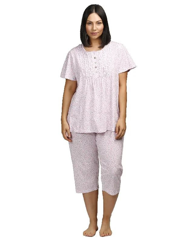 women's pajamas for cold weatherSchrank SK109W Wild Flowers P.J. Set