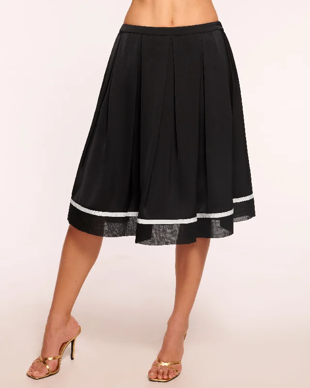 Women's Notched Collar SkirtsAlta Pleated Skirt