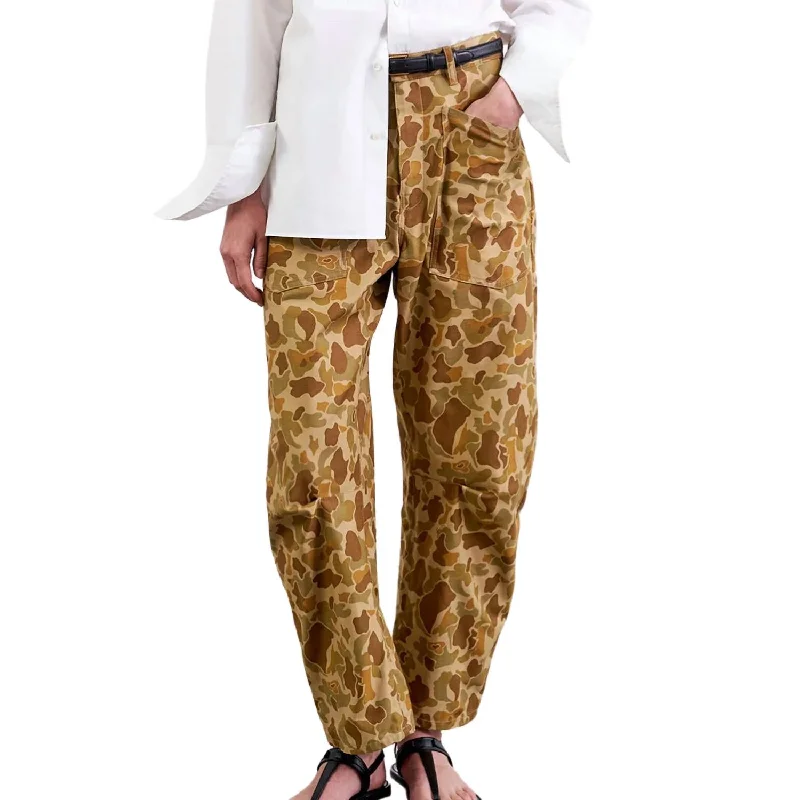 Women's Jodhpurs with High WaistShon Pant In Desert Camo