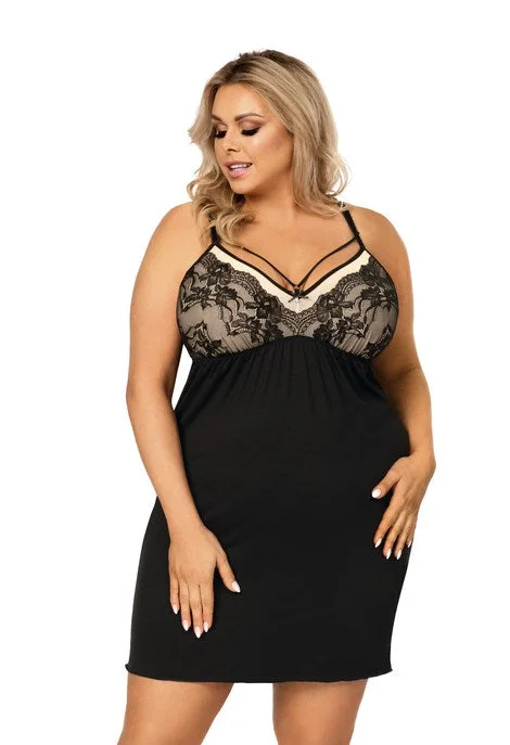 full-coverage bra for large bustsDonna plus size Nighgown