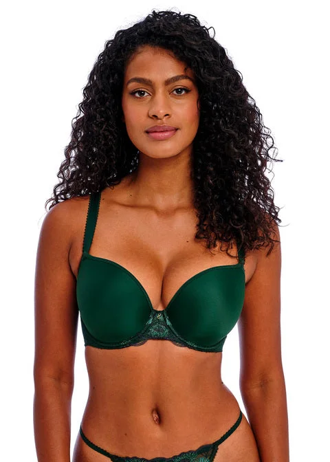 seamless bra for minimizersLoveland Deep Emerald Uw Moulded Plunge T-shirt Bra