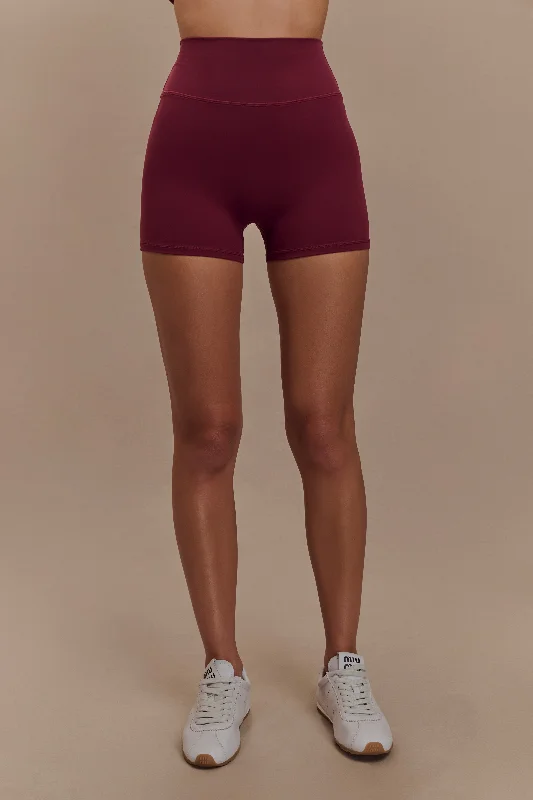 Women's Swim ShortsOrion Active Bike Shorts - Burgundy