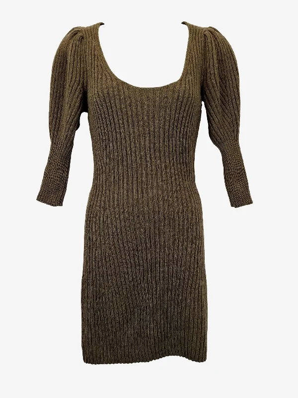 Women's Tiered DressesWitchery Timeless Knit Bodycon Mini Dress Size S