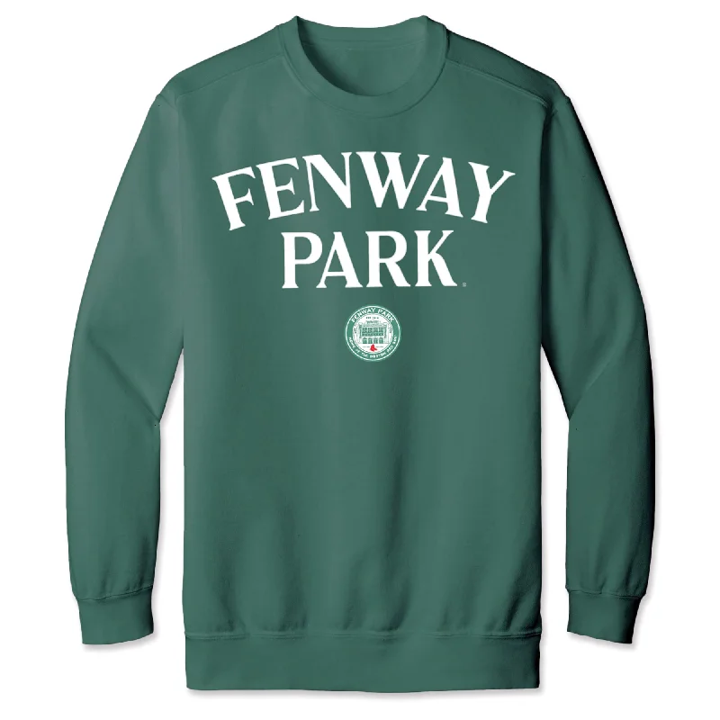 Women's Hooded Sweatshirts with Lightweight FabricLadies Fenway Coin Logo Crew - Willow