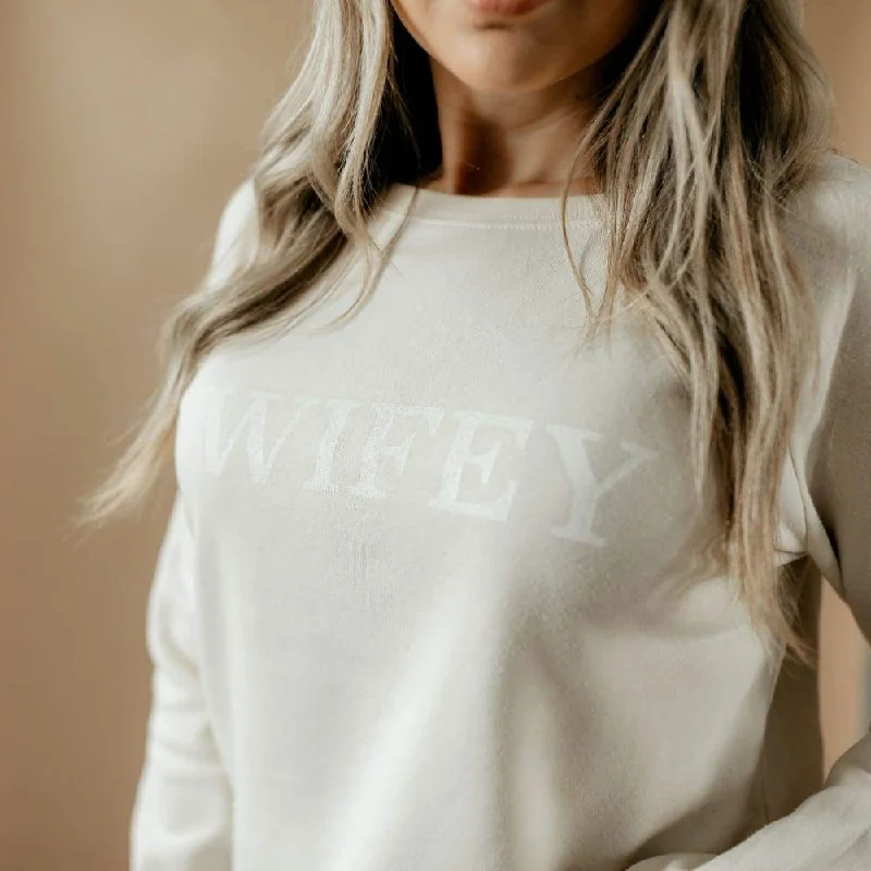 Women's Hooded Sweatshirts with Bamboo LiningWifey Crew