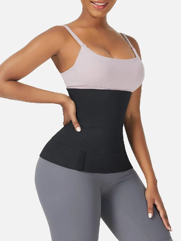 high-waisted tummy control shapewearFeelingirl Tummy Wrap Waist Trainer