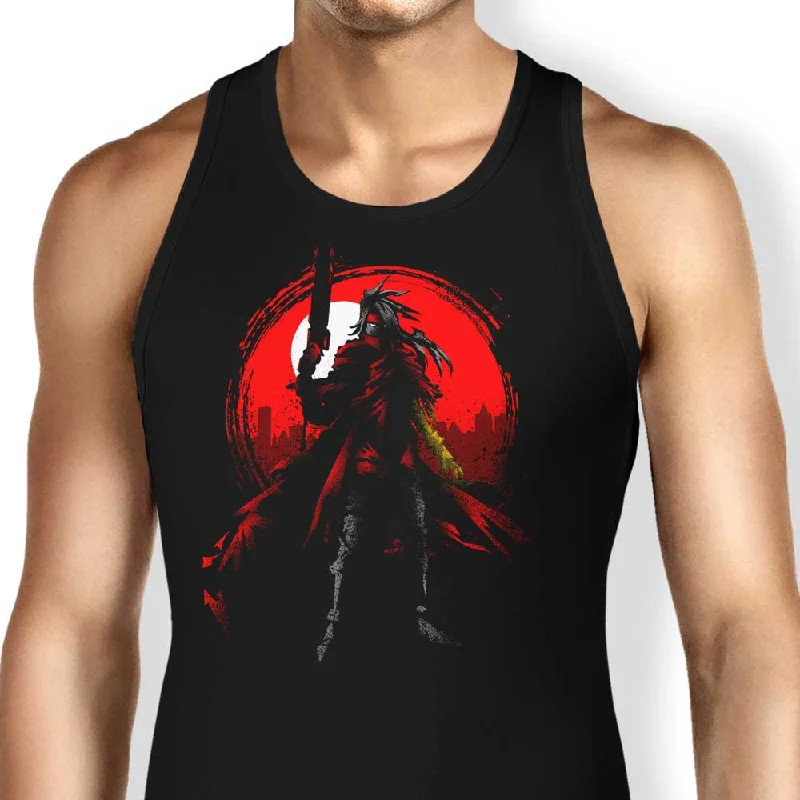 Women's Blouse with Collarless NeckDirge of Cerberus - Tank Top