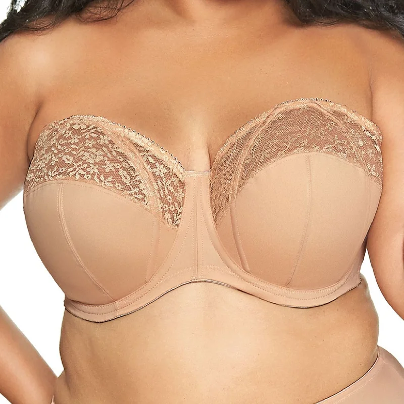 mastectomy form-fitting braGODDESS ADELAIDE UW STRAPLESS BRA SAHARA