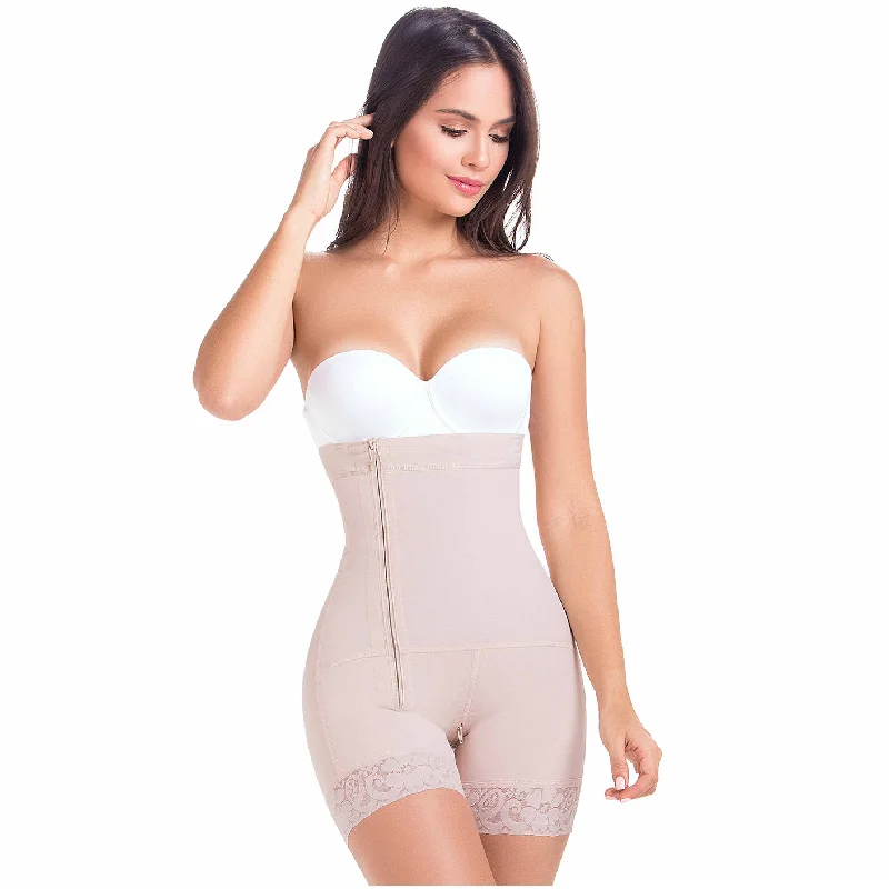 high-waisted tummy control shapewearMaríaE 9143 | Faja Colombiana Moldeadora Cintura Alta | Powernet