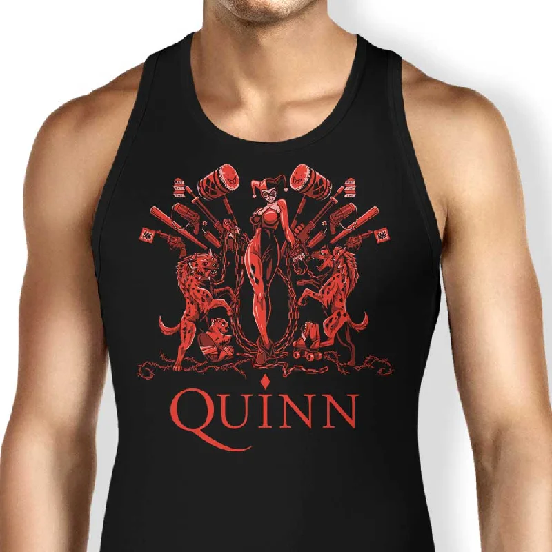 Women's Blouse with High CollarDiamond Queen - Tank Top