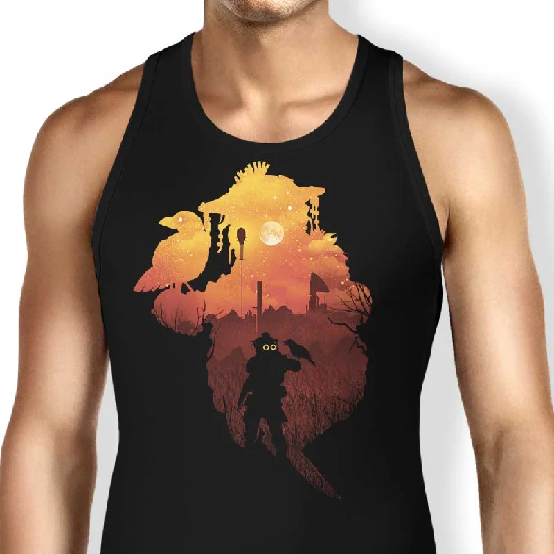 Women's Blouse with Boat CollarBeast of the Hunt - Tank Top