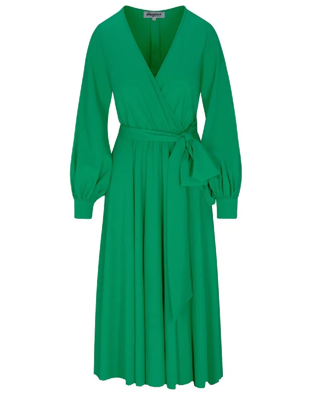 Women's Pencil DressesVenus Midi Dress - Emerald