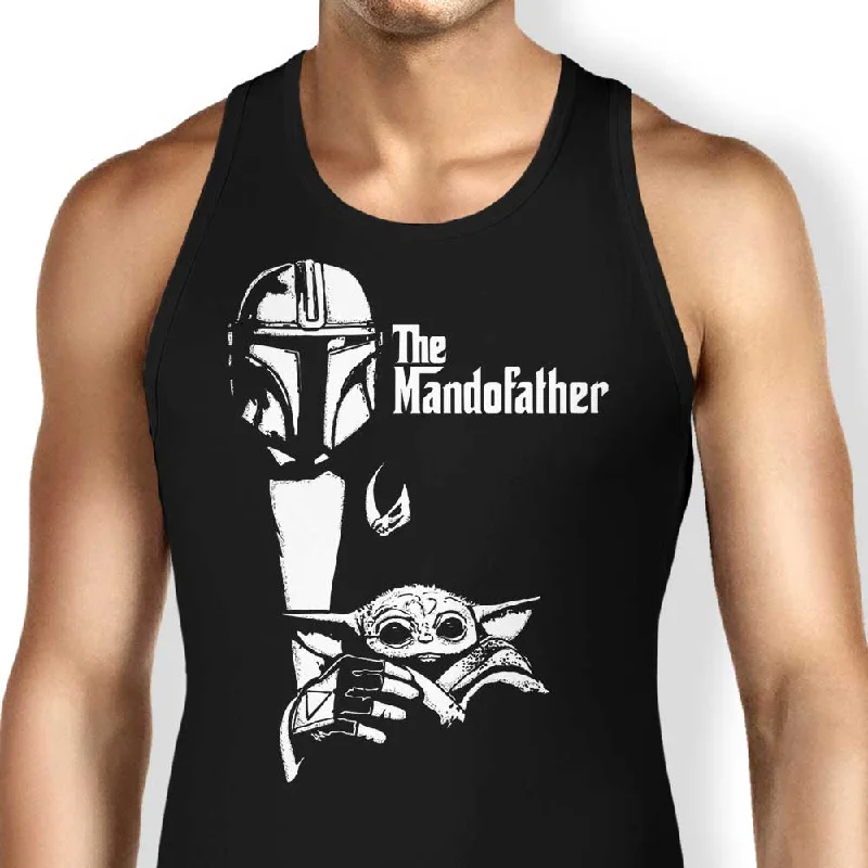 Women's Blouse with Keyhole CollarThe Mandofather - Tank Top