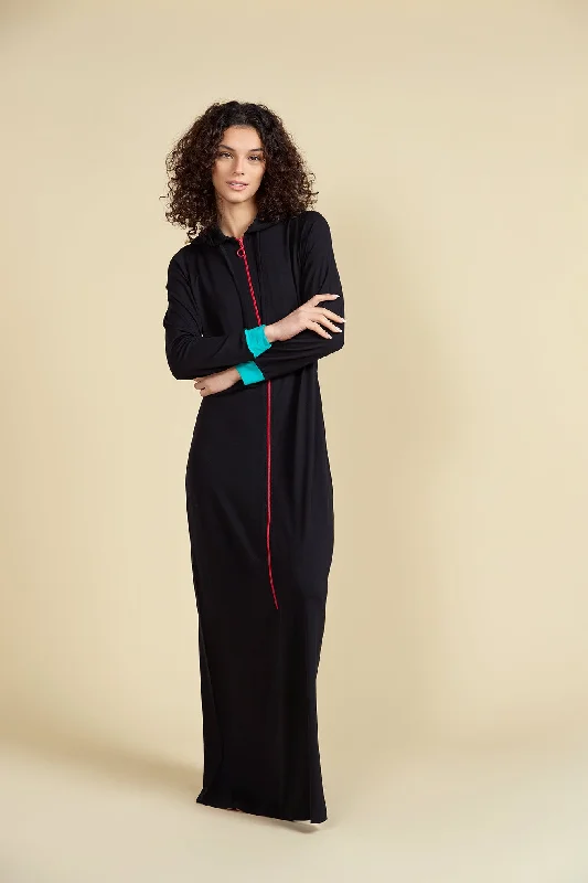 women's pajamas with built-in braColor Pop Morning Robe