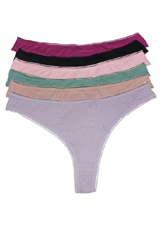 lightweight silk panties for everyday wearSuper Soft Thong with Elastic Band