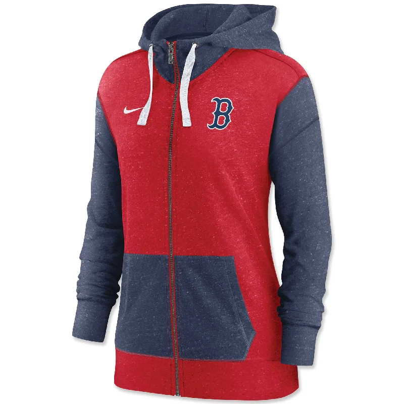 Women's Hooded Sweatshirts with Warm FabricLadies Nike Full Zip Hood