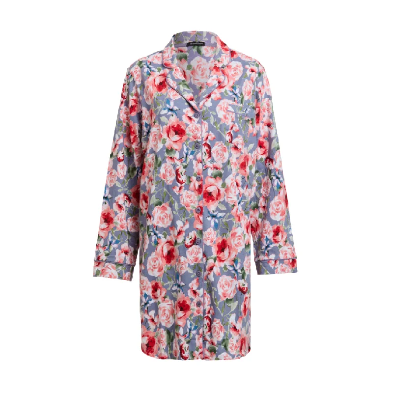 women's pajamas with a charming floral patternSainted Sister Sadie Jersey Nightshirt