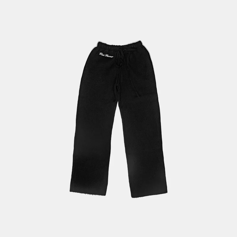 Women's Zip-Up CoatsClassic Knit Flared Pants