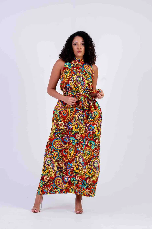 Women's Off-Shoulder DressesMicah Ankara Maxi Dress | African Print