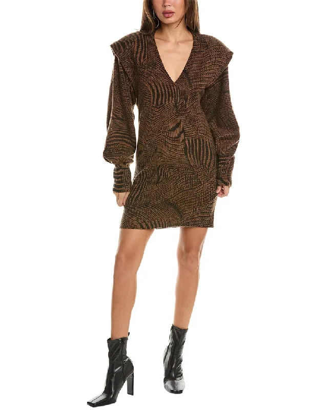 Women's Albanian Wool SweatersEquipment Elijah Wool & Cashmere-Blend Sweaterdress