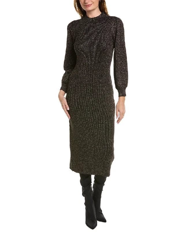 Women's Square Collar SweatersNanette by Nanette Lepore Gabriella Sweaterdress