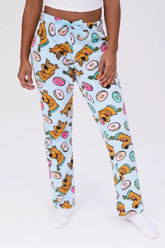 women's pajamas made in USAScooby-Doo Printed Plush Pajama Pants