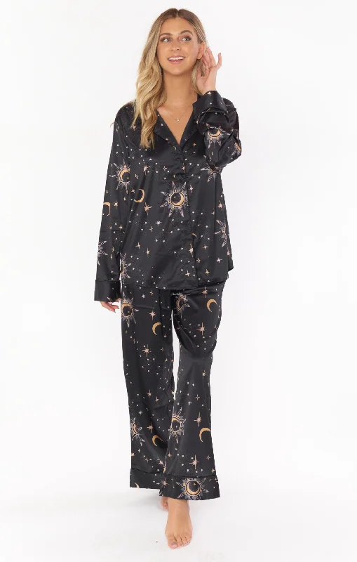 women's pajamas for a night of restClassic PJ Set ~ Lucky Stars